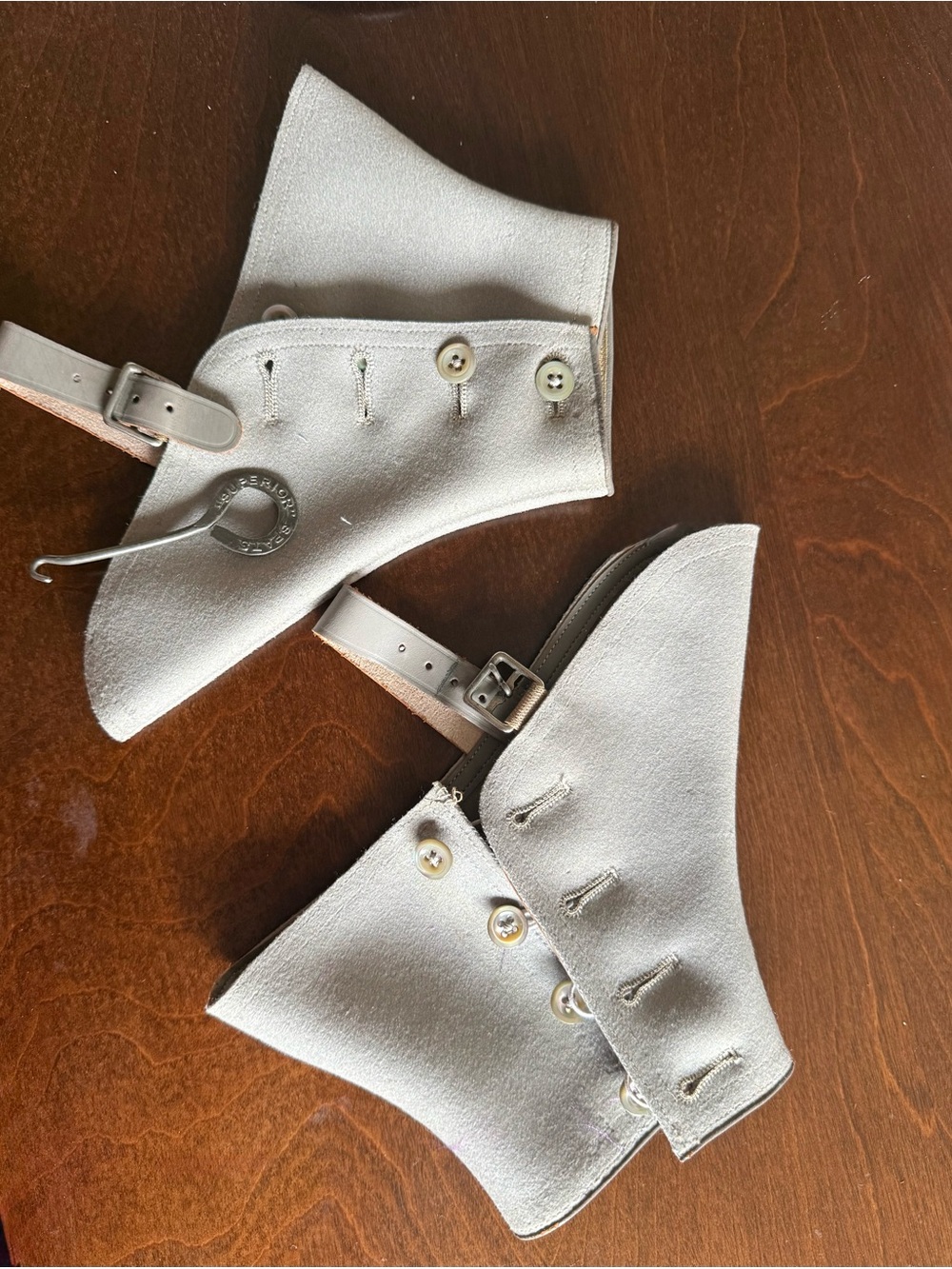 Superior Spats with original button hook